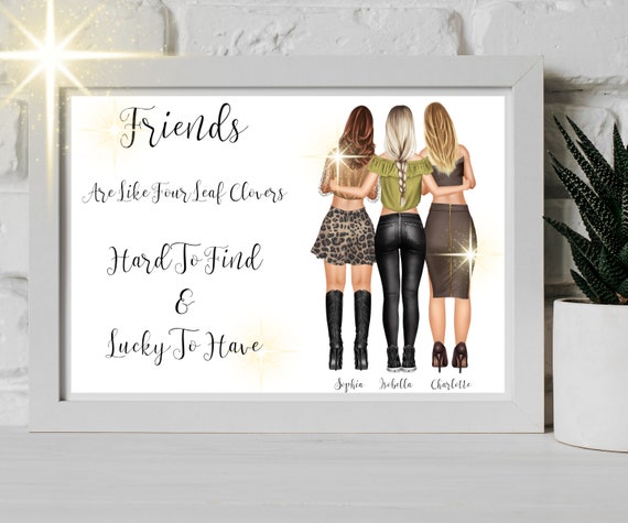 Best friend drawings three girls HD wallpapers | Pxfuel