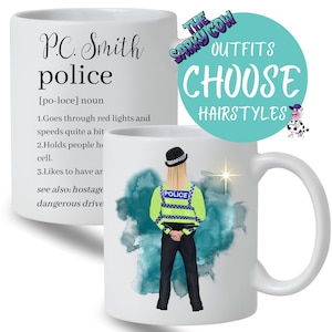 Personalised police officer gifts police officer retirement gifts, police woman gift police retirement gift police graduation gifts notebook
