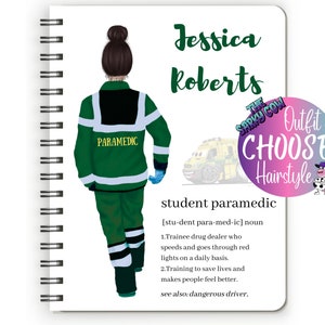 Student Paramedic Planner, Student Paramedic Planner, Gifts for Student Paramedic Notes, Student Paramedic Book, Student Paramedic Gifts
