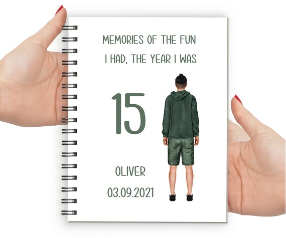 Personalised 15th Birthday Gift Boys Gift for 15 Year Old | Etsy UK