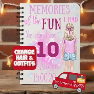 10th birthday gift for her, 10th birthday gift for girls, 10th girl birthday, 10 year old presents, 10 year old girl birthday, personalised