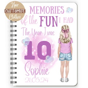 10th birthday gift for her, 10th birthday gift for girls, 10th girl birthday, 10 year old presents, 10 year old girl birthday, personalised