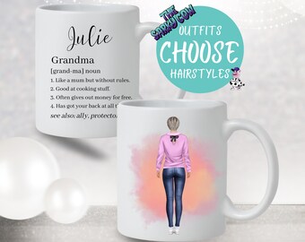Grandma Mug, Grandma Birthday Gift, Funny Gifts for Grandma Birthday Gifts for Grandma, Grandma Presents, Grandma Coffee Mug, Personalised