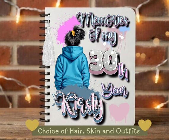 30th birthday gift for her, 30th Gift for Her, 30th Birthday Present for her, 30th Gift for Daughter, Birthday Journal, Birthday Memory Book