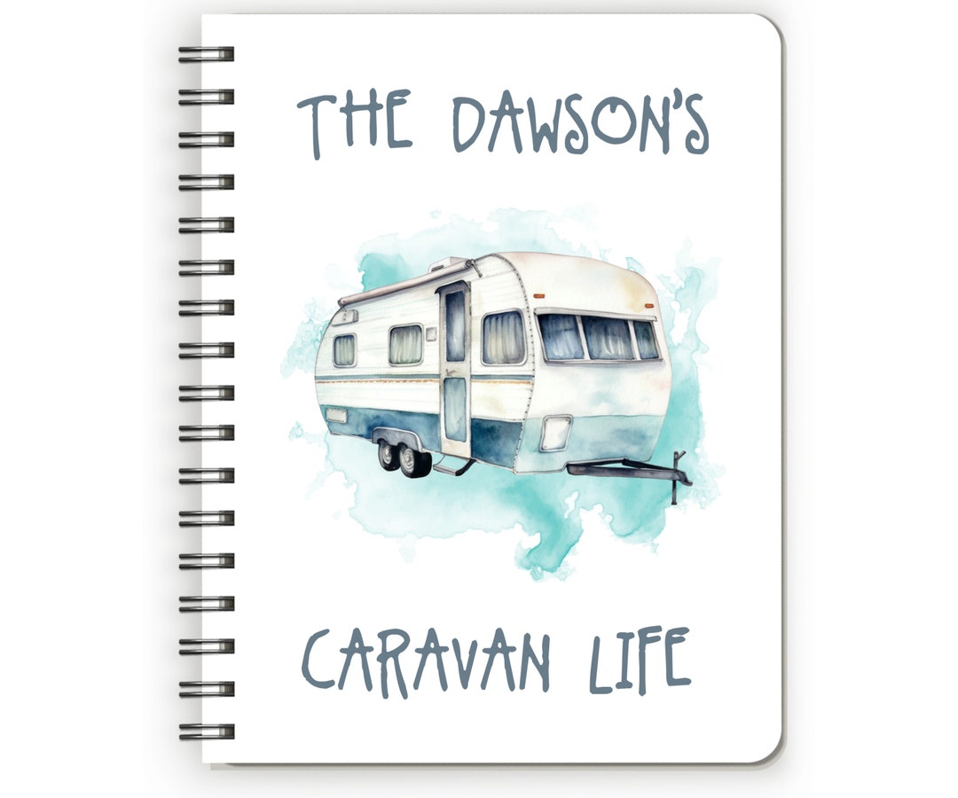 Caravan Gifts Caravan Journal Touring Caravan Gift Ideas Etsy UK