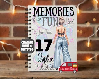 17th Birthday Girl Gift for 17 Year Old Girl Gifts for 17 Year Old,  17th Birthday Gift for Her, Birthday Present for Girls, Personalised uk