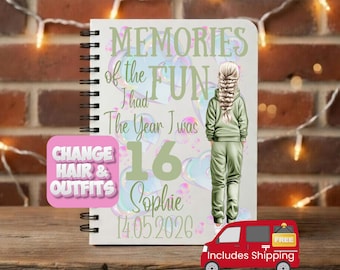 16th Birthday Girl Gift for 16 Year Old Girl Gifts for 16 Year Old,  16th Birthday Gift for Her, Birthday Present for Girls, Personalised uk