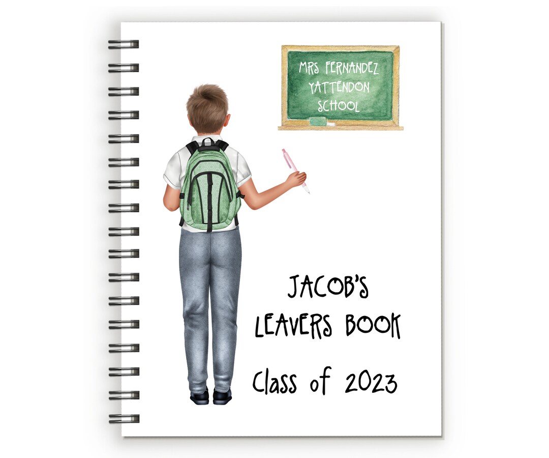School Leavers Book, Personalised Leavers Book 2021, Year 6 Leavers