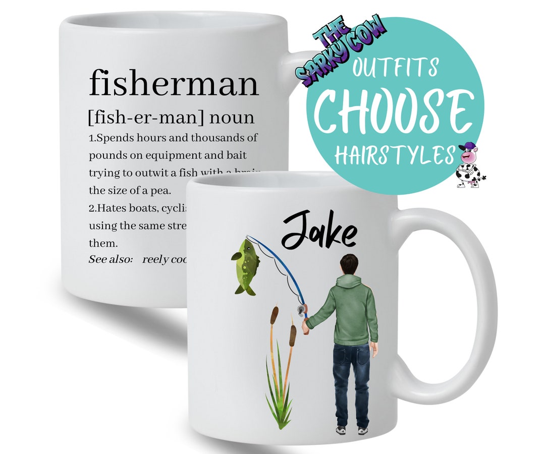 Gift for Fisherman Mug, Fisherman Gift, Gift for Fishing Lovers