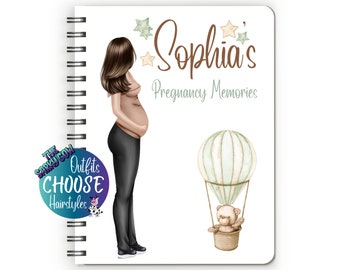 Pregnancy Journal Blank, Pregnancy Notebook, Gift for Mum to be Gift, Pregnancy Memory Book, Pregnancy Milestone Cards, Mum to be Birthday