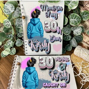 30th birthday gift for her, 30th Gift for Her, 30th Birthday Present for her, 30th Gift for Daughter, Birthday Journal, Birthday Memory Book The Full Monty