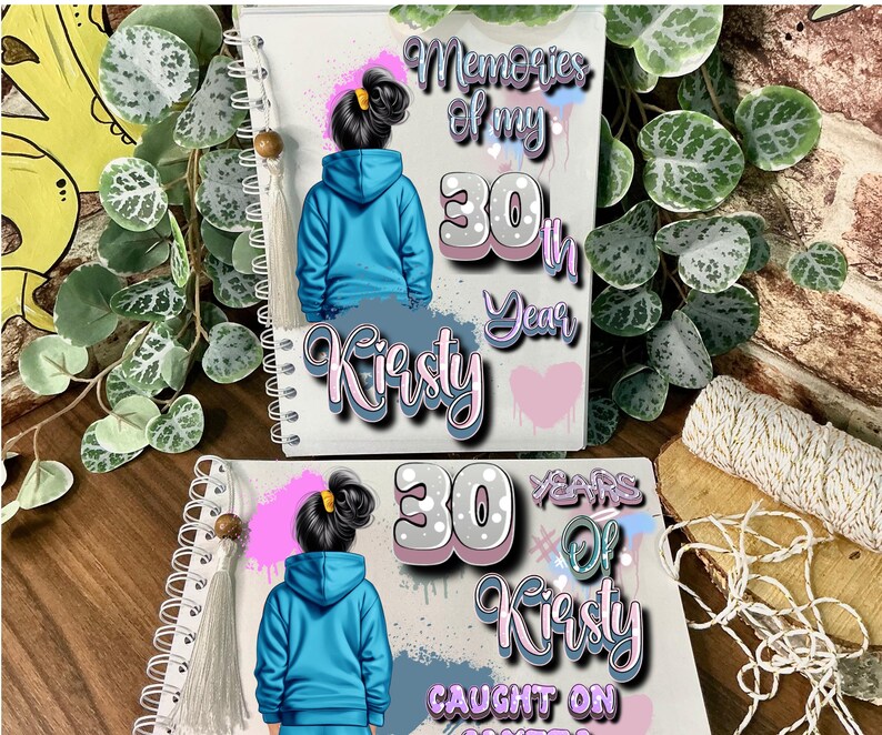 30th birthday gift for her, 30th Gift for Her, 30th Birthday Present for her, 30th Gift for Daughter, Birthday Journal, Birthday Memory Book The Full Monty