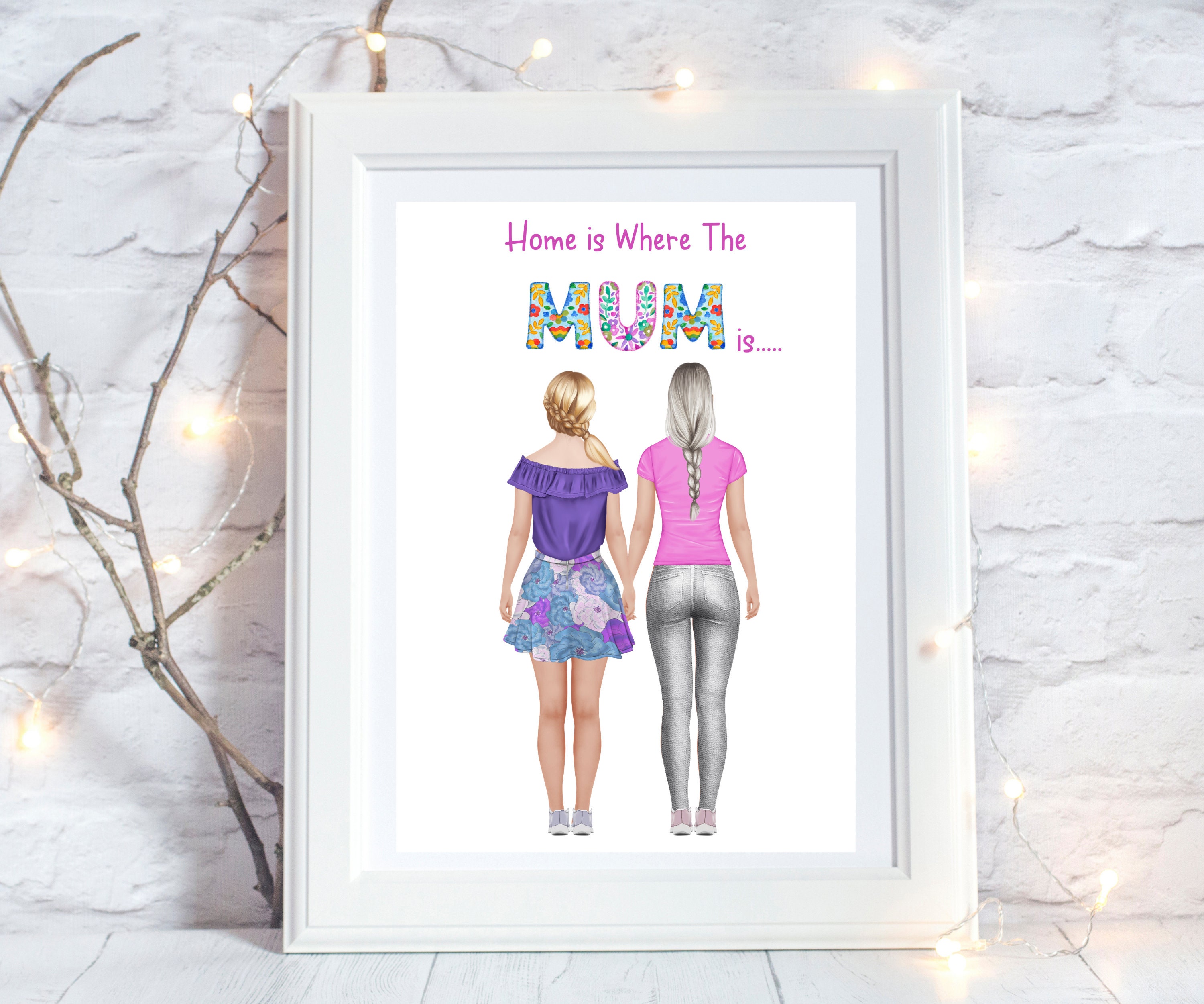 Personalised Birthday Gift for Mum from Daughter Personalised Etsy