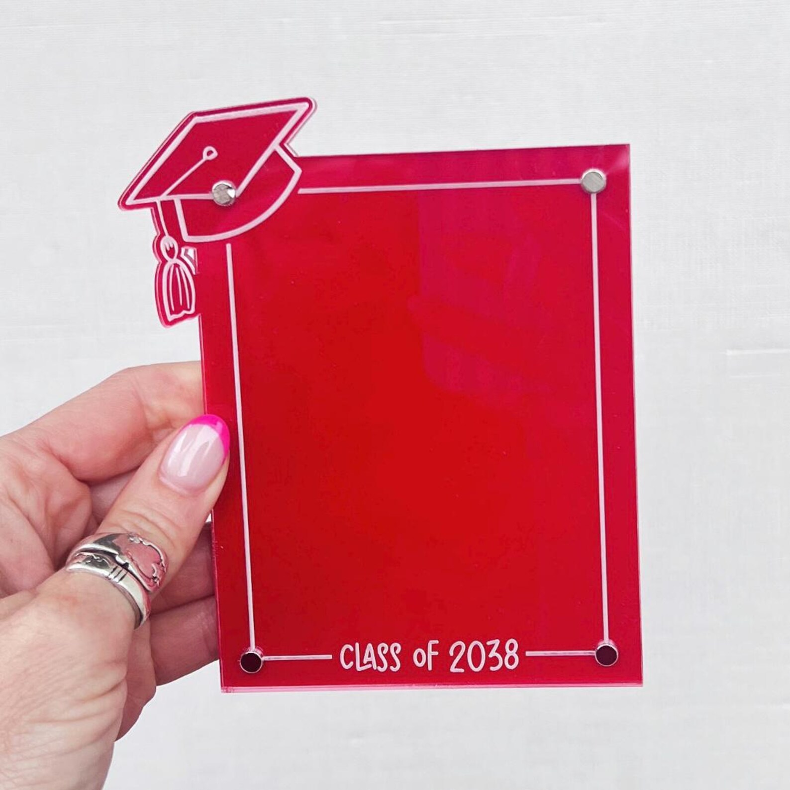 Class of 2038 Magnetic Photo Frame SVG, Laser Cut File (digital ...