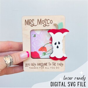 SVG / Archivo del maestro / Apreciación del maestro / Regalo del maestro / Escuela / Archivo cortado por láser / Titular de la tarjeta de regalo / Archivo digital