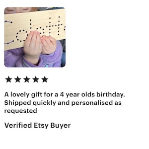 Kids Craft, Kids Yarn Art, Personalized Craft, Name Sewing, Yarn Craft, Sewing Kids First Sewing Project, Gift for Grandchild, Educational image 11