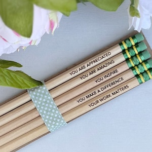 10pcs/set Affirmation Pencils, Inspirational Pencils, Inspirational Pencils  For Students, Inspirational Pencils Motivational Sayings Pencils, Funny Pe