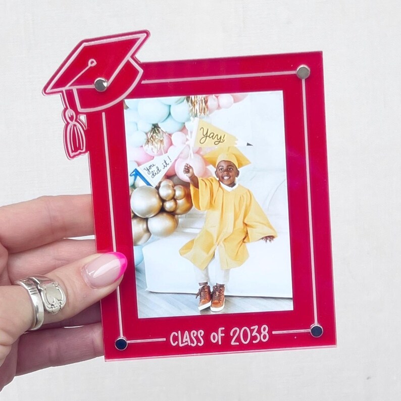Class of 2038 Magnetic Photo Frame SVG, Laser Cut File (digital ...