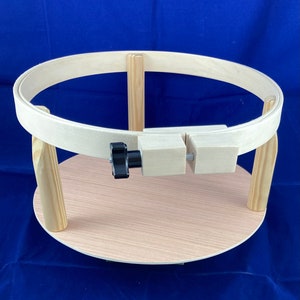 Anneau surélevé pour crocheter le tapis et quilter