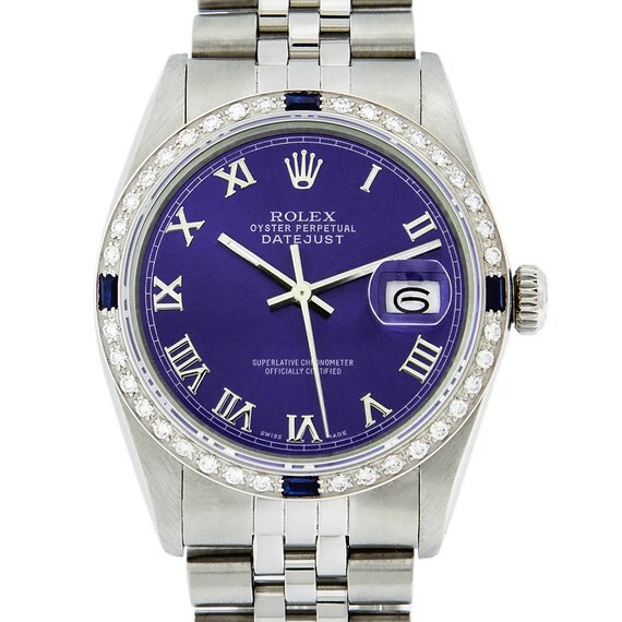 rolex sapphire bezel