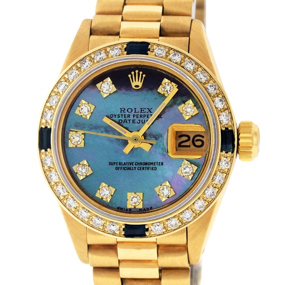 rolex zoom diamond watch
