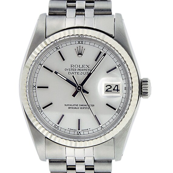 rolex stainless steel gold