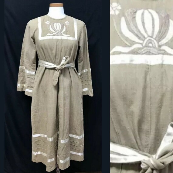 Diseno Josefa cotton vintage 70s 80s maxi Mexican
