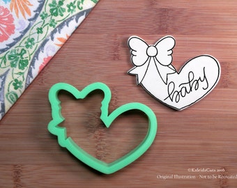 Heart Bow Cookie Cutter