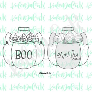 Pumpkin or Basket Stacker Cookie Cutter