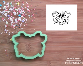 Crab Monogram Cookie Cutter