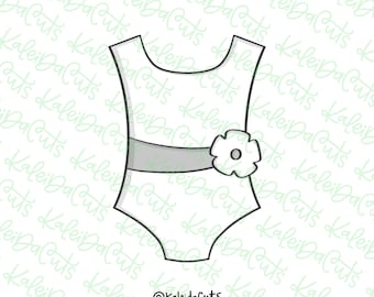 Floral Leotard Cookie Cutter