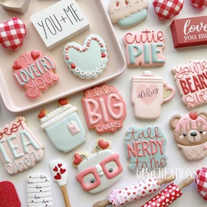 6 B's Creations "Punny Valentine's Day Class 2024" Set of 12 Cookie Cutters