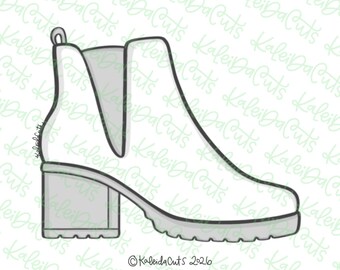 Fall Bootie Cookie Cutter