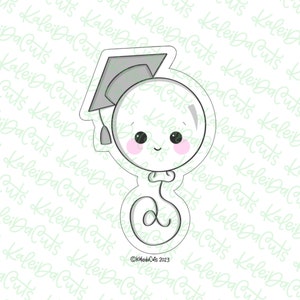 Grad Balloon Cookie Cutter