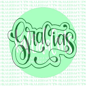 Gracias Cookie Cutter