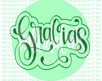 Gracias Cookie Cutter
