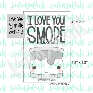 Love You S'more Set of 2 Cookie Cutters