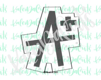 A Plus Script Cookie Cutter