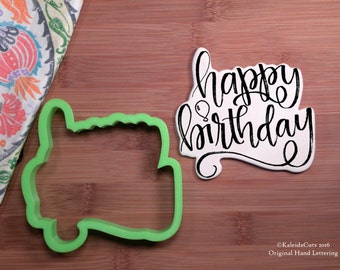 Happy Birthday Cookie Cutter