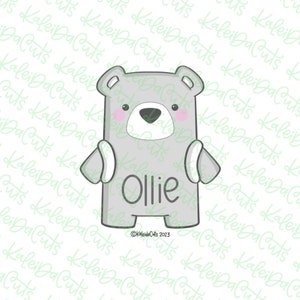 School Bear Cookie Cutter