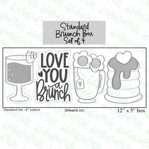 Brunch Box Set of 4 Cookie Cutters