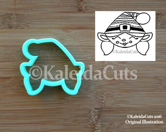Elf Girl Face Cookie Cutter