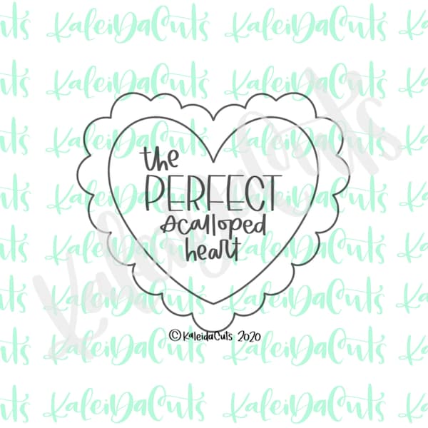 Perfect Scalloped Heart Cookie Cutter