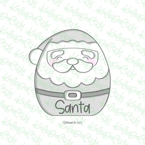 Santa Plush Cookie Cutter