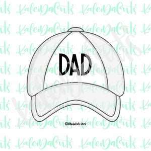 Baseball Hat 2 Cookie Cutter