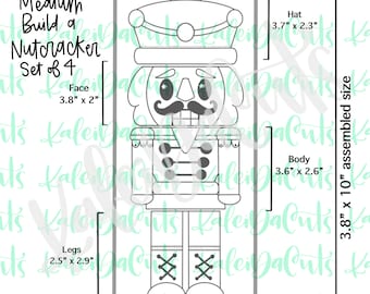 Build a Nutcracker Set - 4 Cookie Cutters