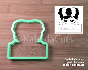Cortador de galletas con forma de placa de Frankie Bride
