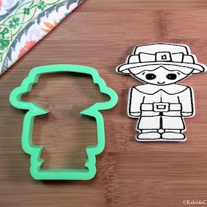 Pilgrim Boy Cookie Cutter