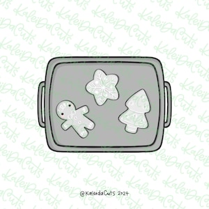 Baking Pan Cookie Cutter
