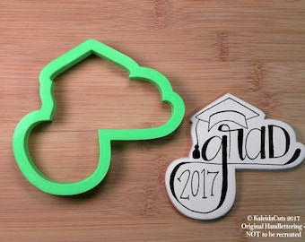 Grad Handlettering Cookie Cutter